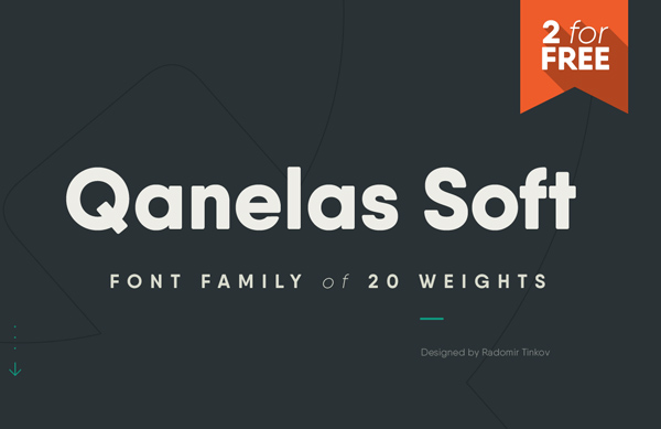 Qanelas Soft Free Font