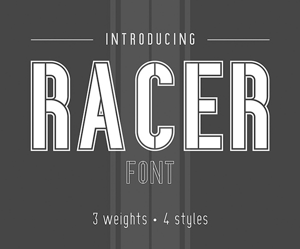 Racer Free Font