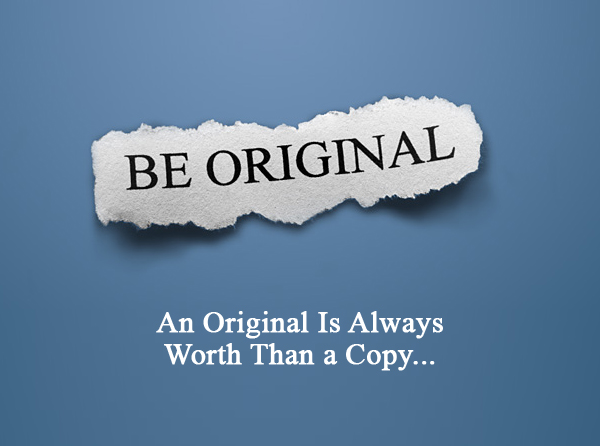 Be Creative Be Original