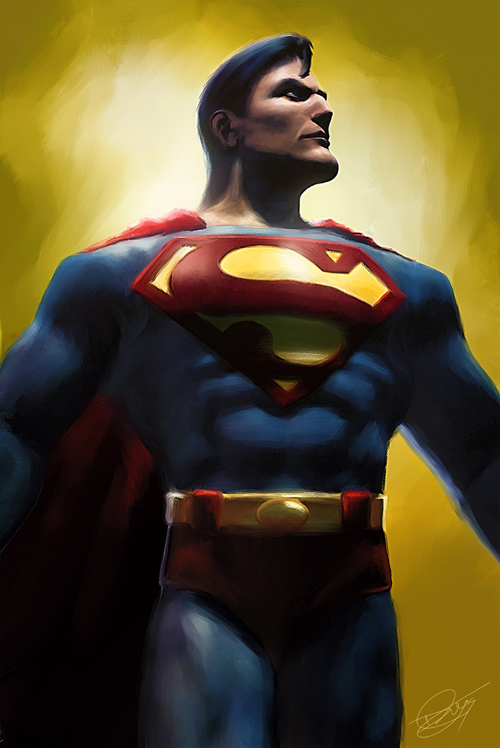 The Man of Steel Illustration by Daniel Murray