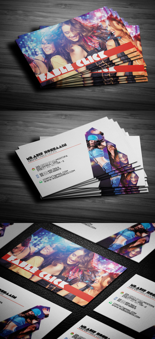 Photography Business Card Design #12