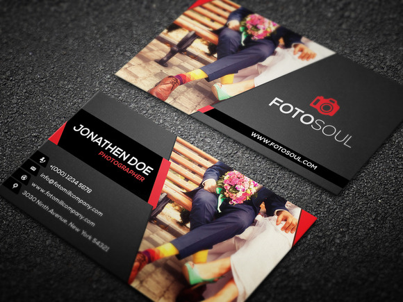 Photography Business Card Design #18