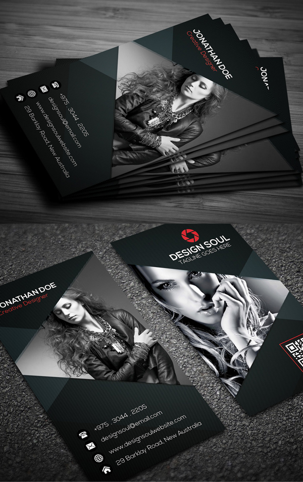 Photography Business Card Design #2