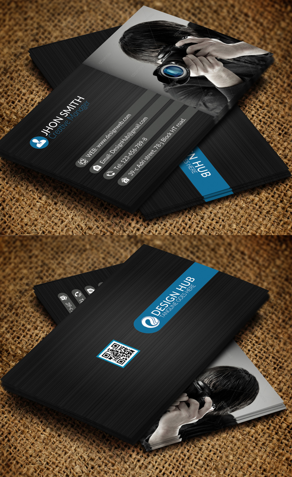 Photography Business Card Design #7