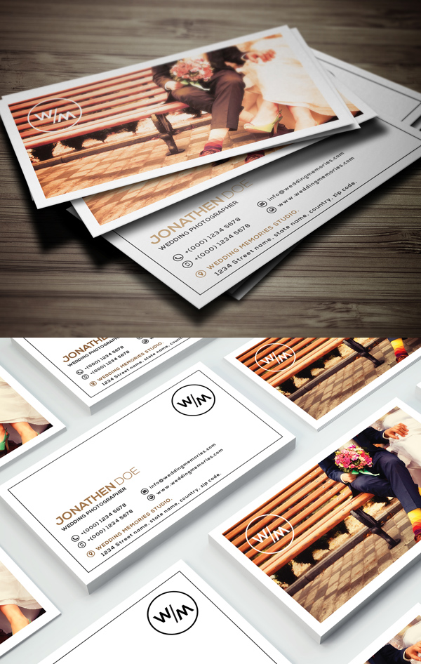 Photography Business Card Design #8