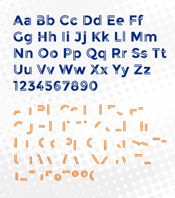 Balans Font Letters