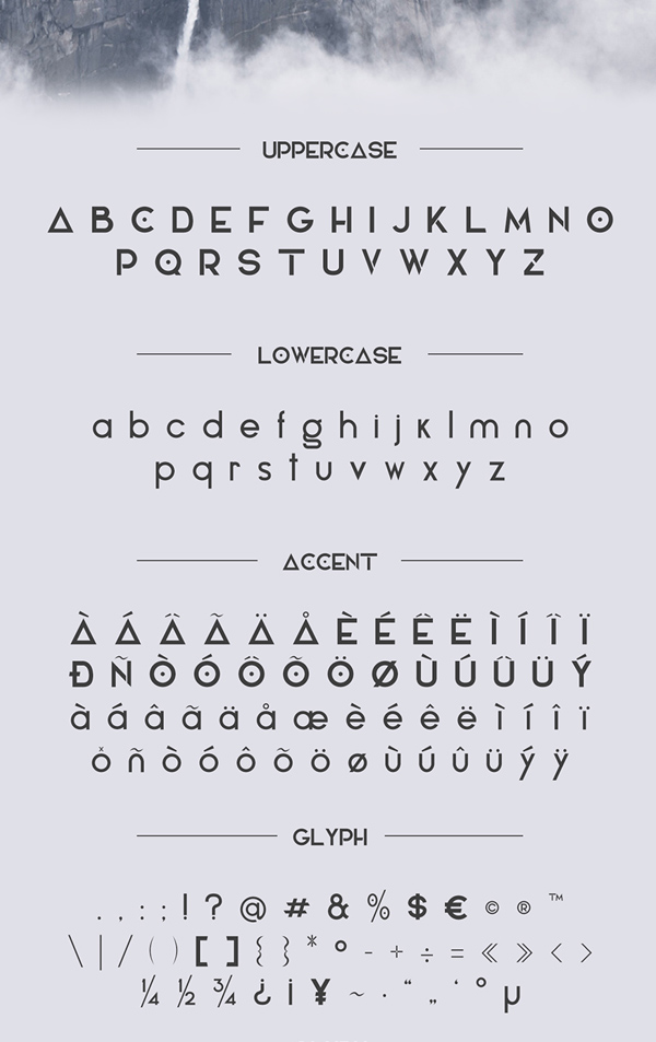 Elianto Font Letters