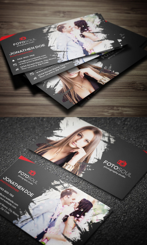 Photography business card