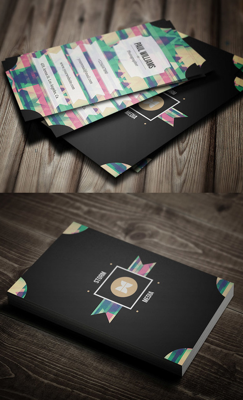 Retro/Vintage Style Business Card