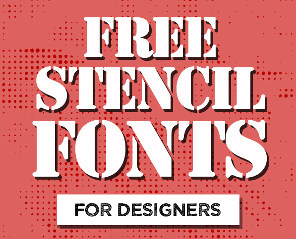 16 Best Free Stencil Fonts for Designers