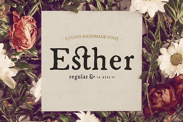 Esther font