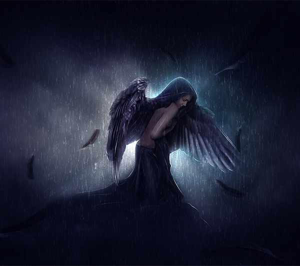Create An Emotional Photo Manipulation Of A Sad Angel In Photoshop
