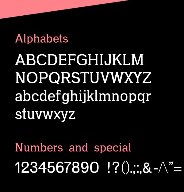 Gotu fonts and letters