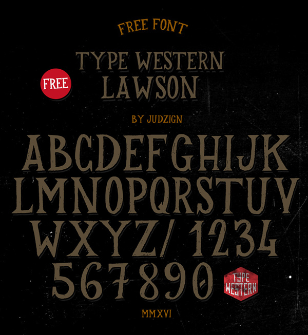 Lawson Free Hipster Fonts