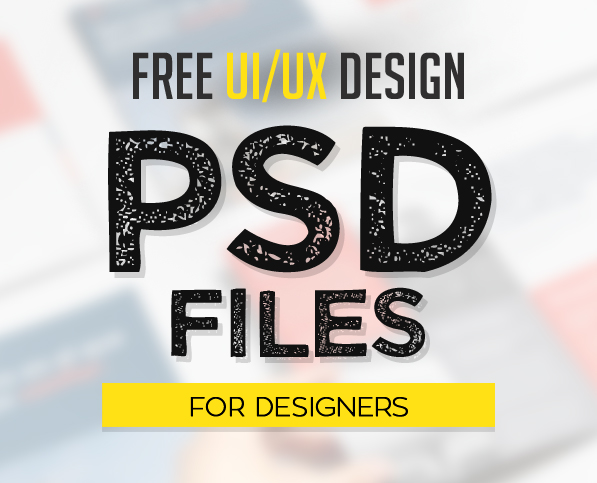 Free PSD Files: Download 28 UI/UX Design Photoshop PSD Graphics
