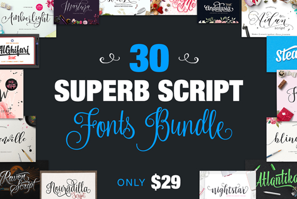 30 Script Fonts You’ll Fall in Love With