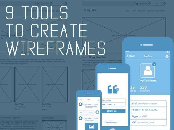 Wireframing Tools