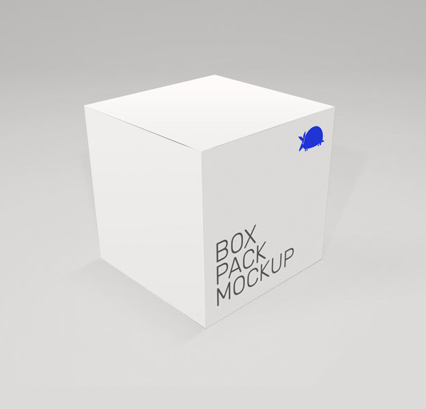 Free PSD Box Mockup