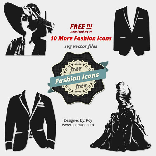 Free Fashion Vector Icons