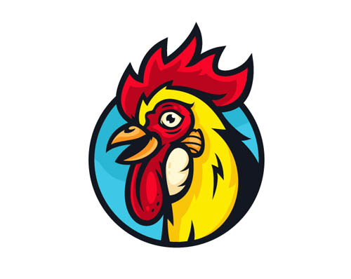 Free Vector Rooster + Video Process 