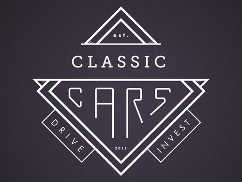 Classic Cars logo rebound by Tinus