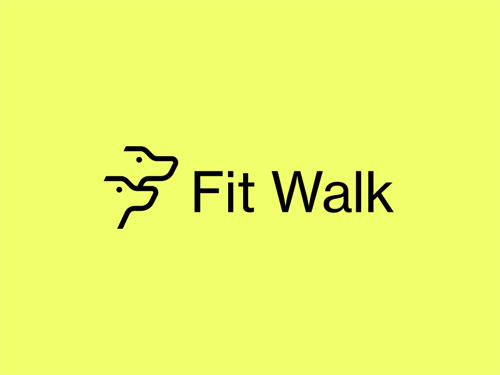Fit Walk Logo by Kyle Anthony Miller