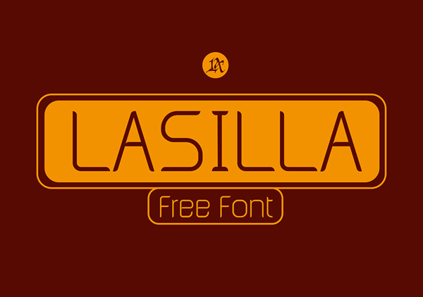 Lasilla free fonts