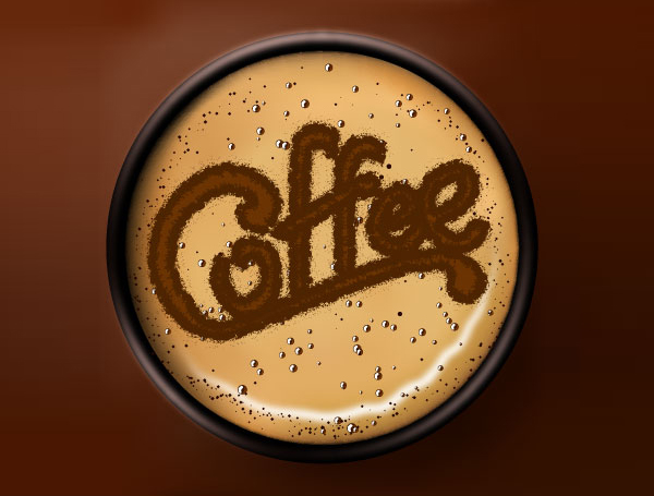 Illustrator Special Effects: Draw a Realistic Coffee Cup Background