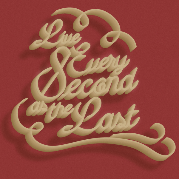 Live every second as the Last by Guillem Ruiz