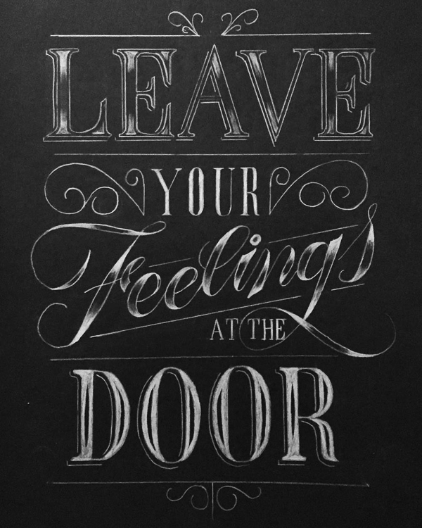 Leave Your Feelings by Mark Serrano
