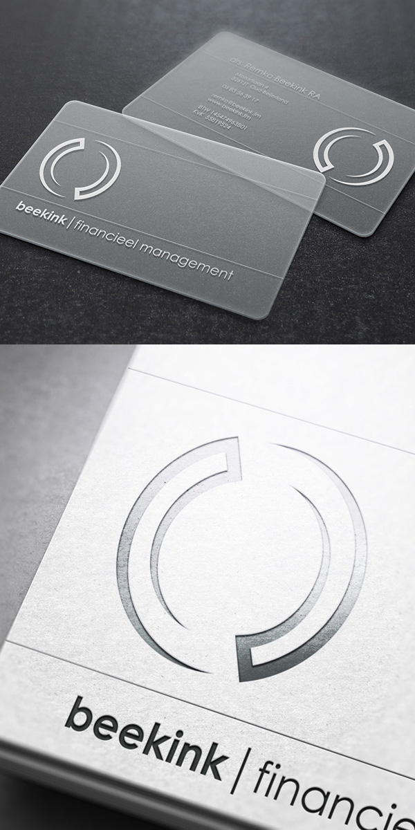 Lettepress Business Card Concept and Idea