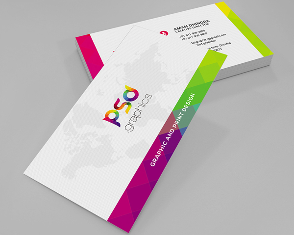 Free Colorful Business Card Template