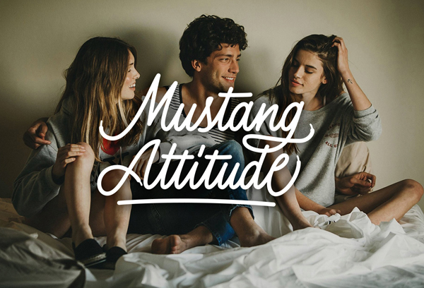 Mustang Shoes & Accessories lettering & packaging by Pixelarte Creatividad