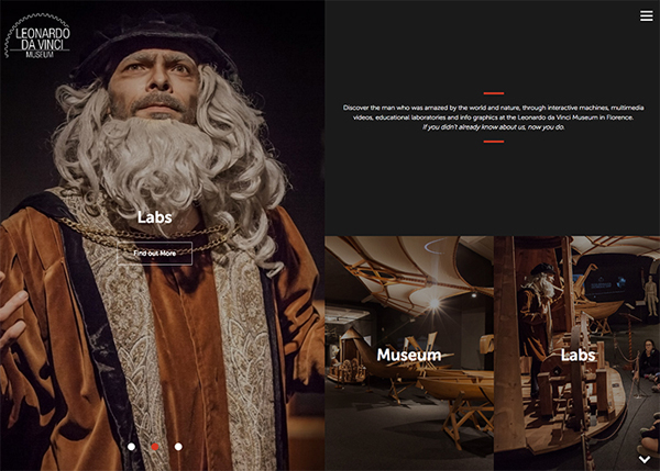 One Page Websites - 50 Fresh Web Examples - 43
