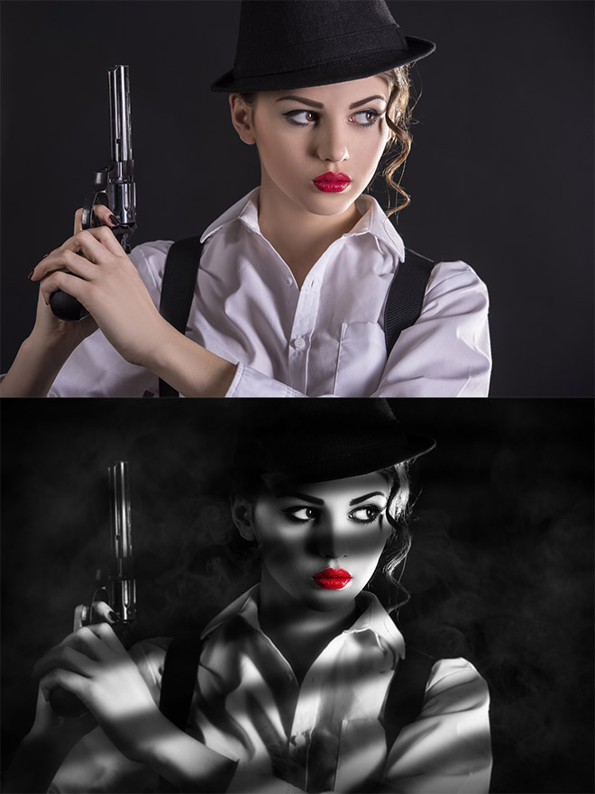 How To Create a Sin City Style Photo Manipulation Effect in Photoshop