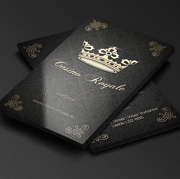 Casino Royale Business Card