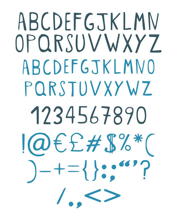 Crazy cat Lady fonts and letters