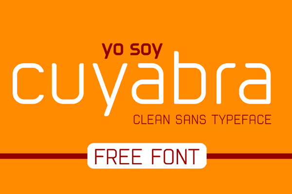 Cuyabra free fonts