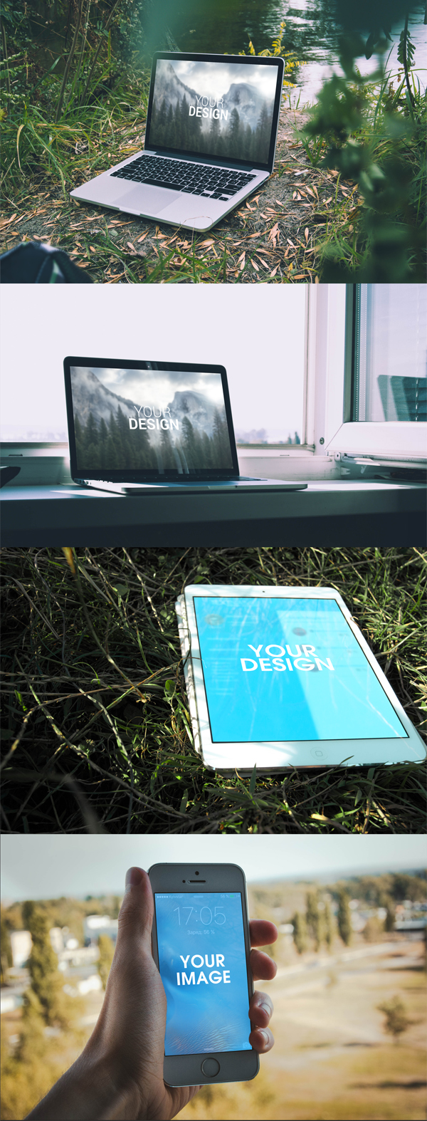 Free Devices PSD Mockups