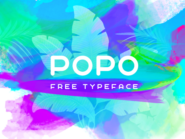 Popo free font