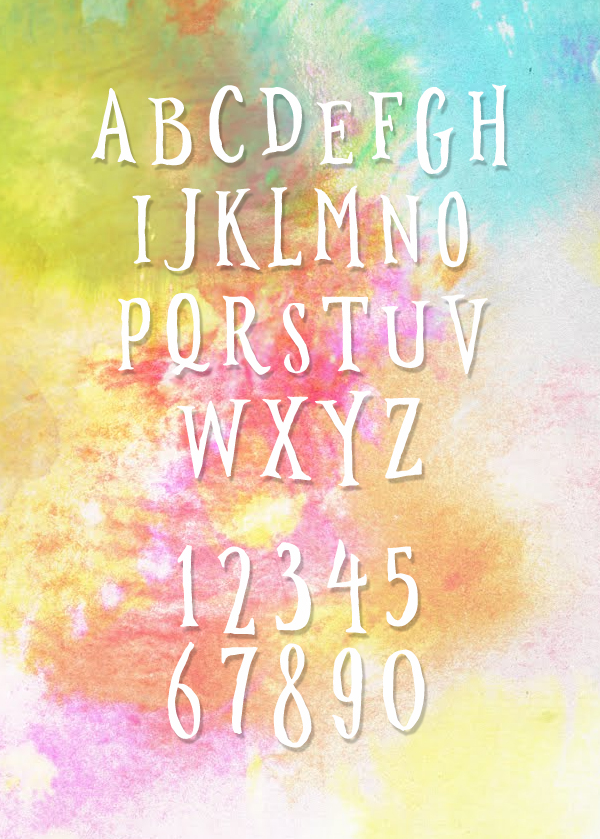 Surabanglus fonts and letters