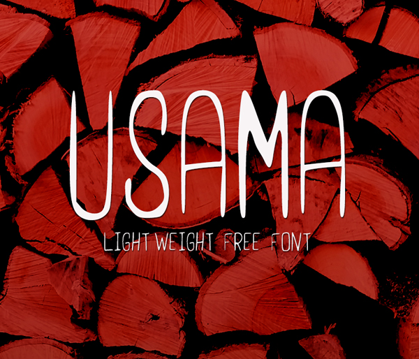 Usama free font