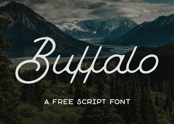Buffalo Script free fonts