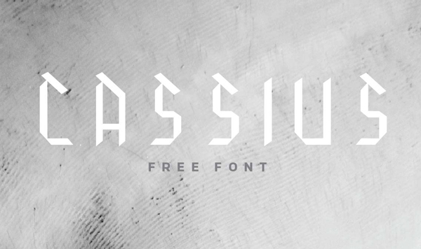 Cassius free fonts