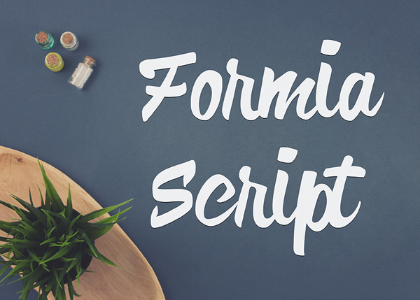 Formia Script free fonts