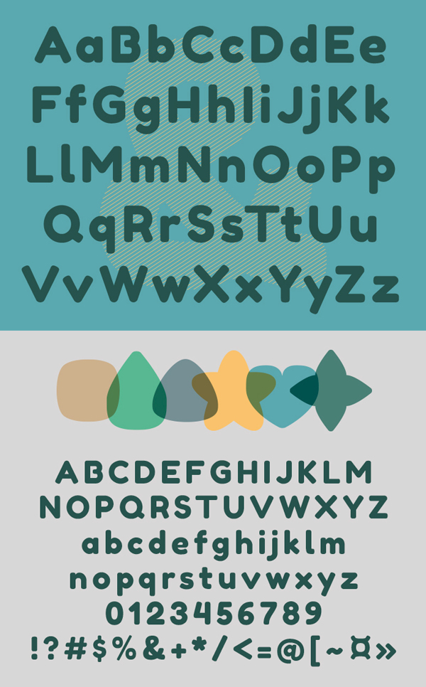 Fredoka fonts and letters