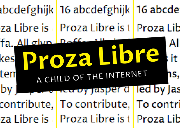 Proza Libre free fonts