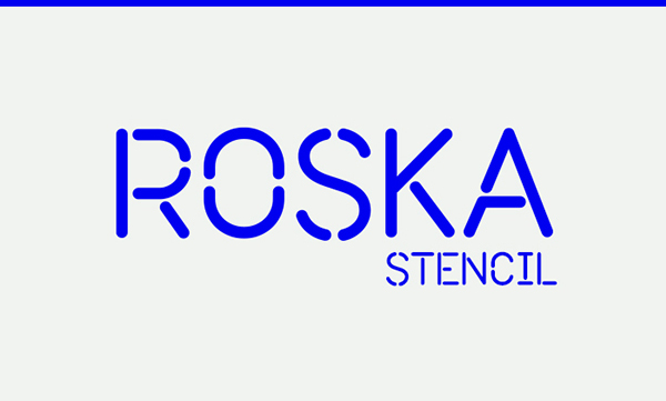 Roska Stencil free fonts