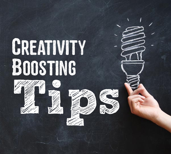 Check out these creativity boosting tips