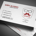 Post thumbnail of Freebie – Hipster Business Card PSD Template
